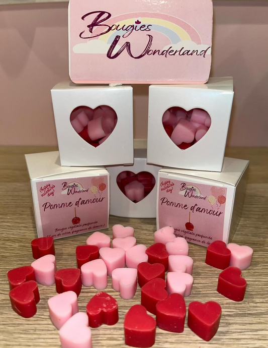 Bougies Saint-Valentin