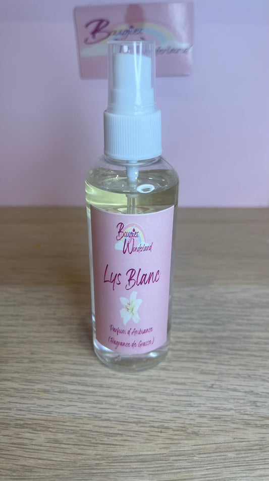 Parfum d’Ambiance senteur Lys Blanc