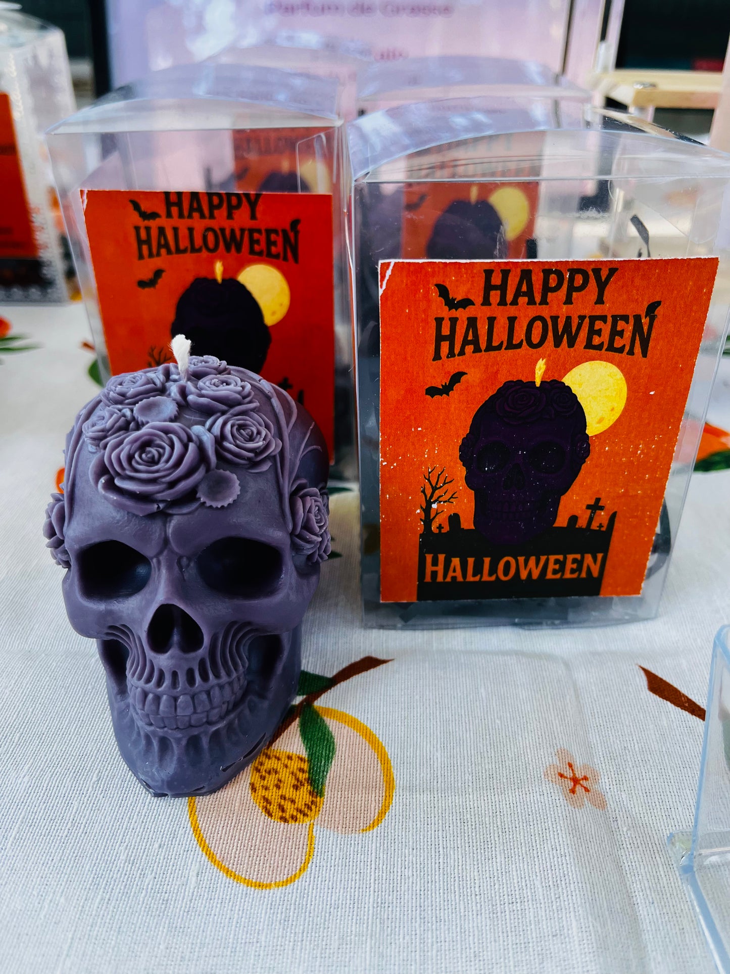 Bougie Tête de mort ☠️