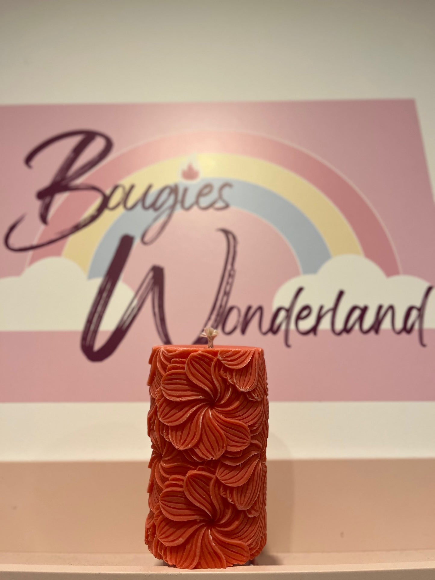 Bougie moulée senteur Cerise