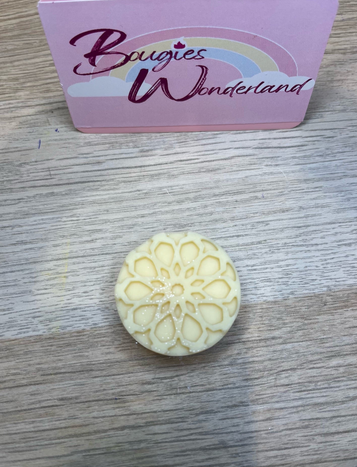 Fondant parfumé Nougat Blanc