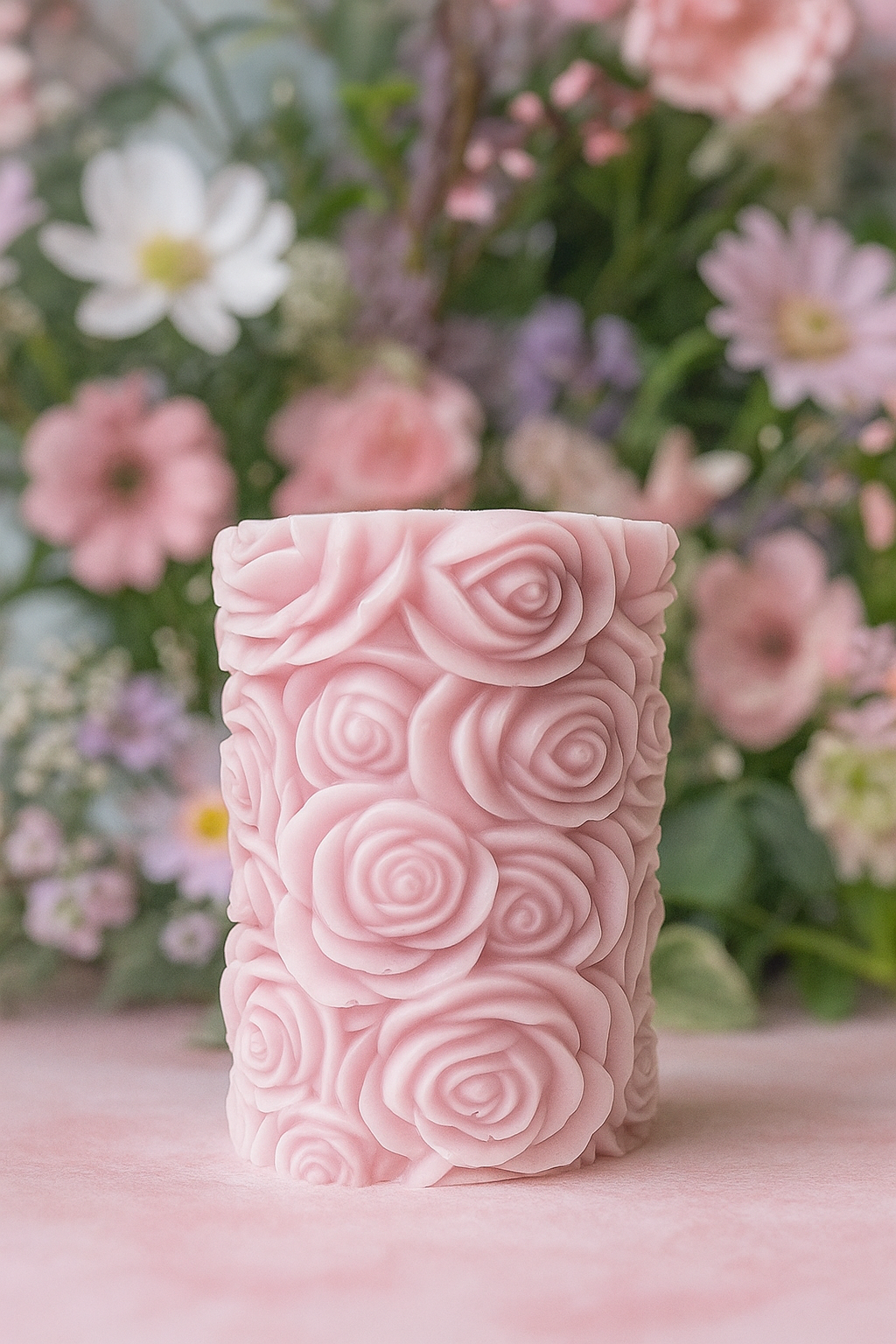 Bougie moulée senteur Cassis Freesia